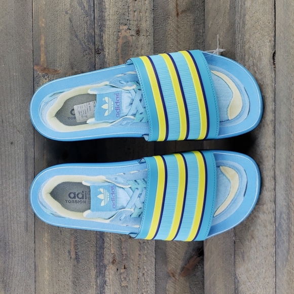 adidas Adilette Premium Slides Sandals Made Italy - Picture 3 of 9